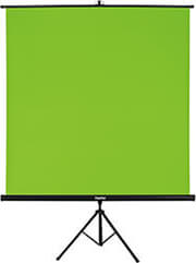 hama 21571 green screen background with tripod 180 x 180 cm 2 in 1 photo