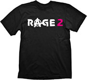rage 2 t shirt logo black size s photo