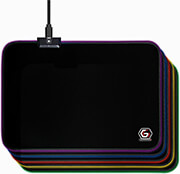 gembird mp gameled m gaming mouse pad with led light effect m size photo