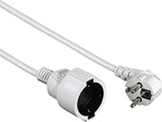hama 47866 profi earthed extension cable 5 m white photo
