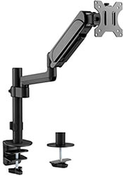 gembird ma da1p 01 adjustable desk display mounting arm tilting 13 27 up to 7 kg photo