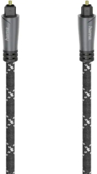 hama 205140 audio optical fibre cable odt plug toslink metal 3m photo