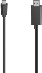 hama 200719 cable usb c hdmi plug3m ultra hd 4k 3 stars photo