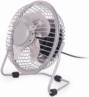 gembird nf 03 mx 4 usb desktop fan silver photo