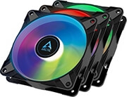 arctic bundle 3 pack p12 pwm pst a rgb 120x120x25 acfan00232a photo