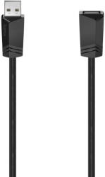 hama 200620 usb extension cable usb 20 480 mbit s 3 m photo