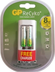 gp battery charger u211 micro usb 1a 2 r6 aa 2100ma photo