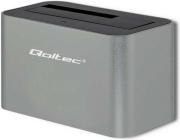 qoltec docking station hdd ssd 25 35 sata usb 30 photo