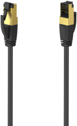 hama 200693 network cable cat 8 40 gbit s s ftp shielded halogen free 3 m photo