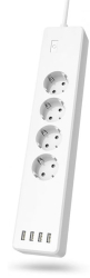 hama 176574 wlan socket strip 4 way without hub individually switchable 4 port usb photo