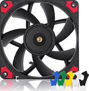noctua nf a12x15 pwm chromax black swap 120x120x15mm photo