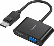 hama 200334 video adapter 2 in 1 displayport plug vga hdmi socket ultra hd 4k photo