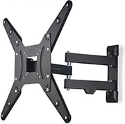 hama 220824 tv wall bracket swivel tilt pull out 165 cm 65 up to 25 kg photo