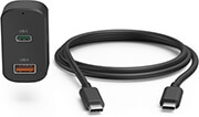 hama 200018 universal usb c car notebook power supp unitpower delivery pd5 20v 65w photo