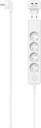 hama 223191 power strip 5 way w 17 w 2 way usb c adapter switch 14 m white photo