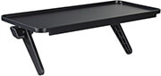 hama 220889 universal screen shelf for tv and monitors 300 x 127 cm black photo