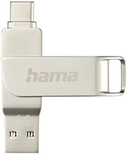 hama 182493 c rotate pro usb stick usb c 31 30 512gb 100mb s silver photo