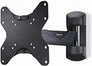 hama 220826 fullmotion tv wall bracket 3 stars 122 cm 48 1 arm black photo
