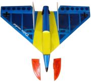 vq delta jet airplane yellow blue arf kit photo