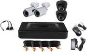 vandsec vk a6104hxa13 dvr kit ahd with 2 ir dome and 2 ir bullet cameras 36mm 960p photo