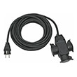 brennenstuhl 1167810301 extension cable w 3 way rubber coupling ip 44 10m photo brennenstuhl 1167810301 extension cable w 3 way rubber coupling ip 44 10m photo