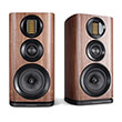 wharfedale evo 42 walnut ixeia zeygos photo