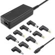 qoltec 50011 universal notebook power adapter 65w 8 plugs photo