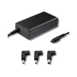 qoltec 51758 power adapter designed for hp 65w 3 plugs power cabel photo