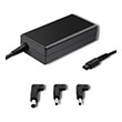 qoltec 51762 power adapter designed for dell 65w 3plugs power cable photo