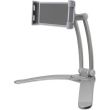 4smarts wall mount ergofix h7 with desk stand function for smartphones and tablets silver photo