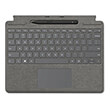 microsoft surface 8x6 00087 pro signature keyboard platinum with slim pen photo
