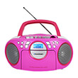 blaupunkt boombox fm pll cd mp3 usb aux bb16pk roz photo