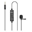 boya by m1s m1 smart wired mic universal lavalier microphone 35mm for phone laptop camera photo