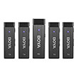 boya by w4 ultracompact 24ghz four channel wireless microphone system 4 person vlog photo