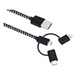 sandberg 3in1 lightning micro usb usb c 1m 441 01 photo