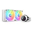 nzxt kraken 240 rgb water cooling lcd white photo