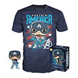 fpptee child marvel captain america special edition bobble head vinyl figure 4cm t shirtm photo