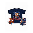 fppteechild marvel gingerbread spidermanspecial editionbobble head vinyl figure t shirtxl photo