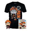 funko pop tee adult naruto shippuden pain pu glows in the dark vinyl figure and t shirt l photo