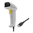 qoltec laser scanner 1d usb white photo