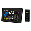 denver ws 540 black weather station with outdoor sensor photo