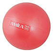 mpala gymnastikis amila pilates ball 19cm kokkini bulk photo