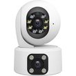 srihome sh049 wireless dual lens ip camera 1080p 1080p color night vision photo