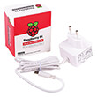 raspberry pi 4 power supply 51v 3a white photo
