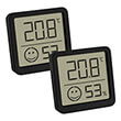 tfa 3050530102 2er set black digital thermo hygrometer photo