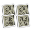 tfa 3050530204 4 pack white digital thermo hygrometer photo