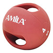 amila dual handle medicine ball 4kg 84677 photo