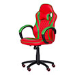 carmen 6304 gaming chair red green photo