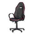 carmen 7530 gaming chair black red photo