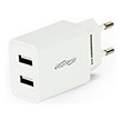 energenie 2 port universal usb charger 21 a white photo